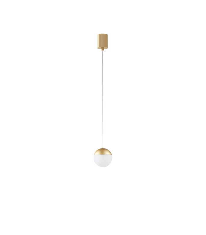 Kilda 1 Light Surface Pendant 10W LED 3000K 800lm Gold 3yrs Warranty-4