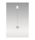 Kilda 1 Light Surface Pendant 10W LED 3000K 800lm White 3yrs Warranty-2