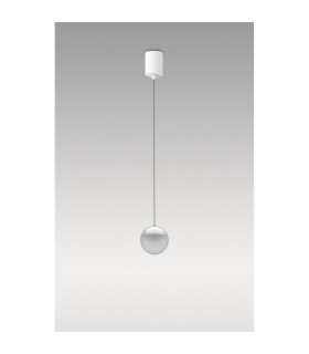 Kilda 1 Light Surface Pendant 10W LED 3000K 800lm White 3yrs Warranty-2