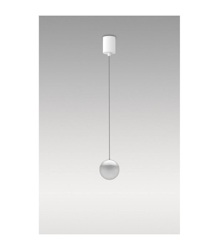 Kilda 1 Light Surface Pendant 10W LED 3000K 800lm White 3yrs Warranty-2