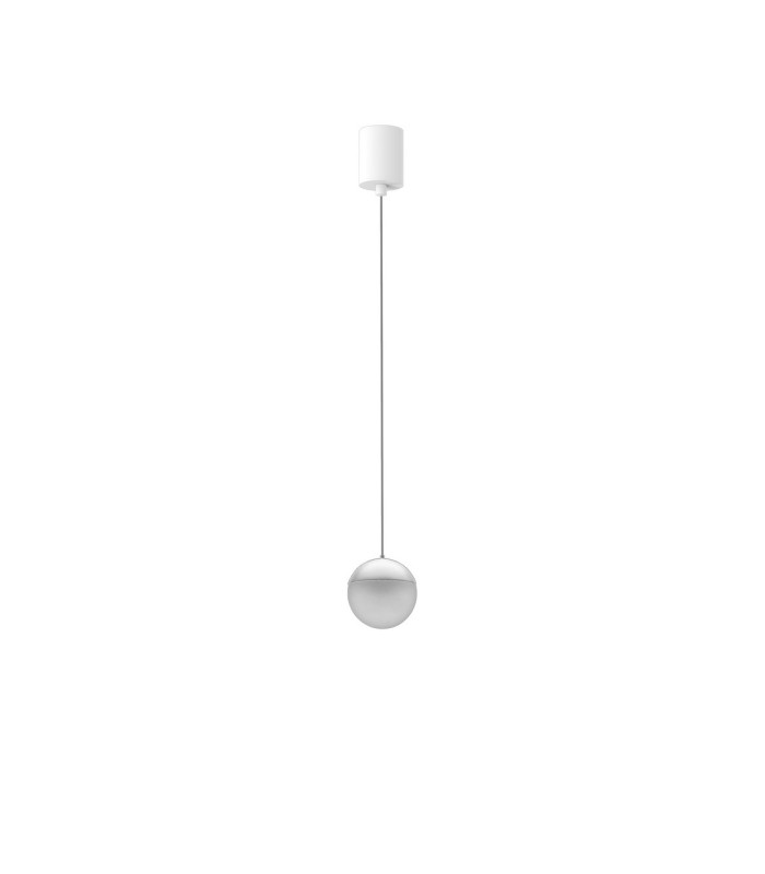 Kilda 1 Light Surface Pendant 10W LED 3000K 800lm White 3yrs Warranty-3