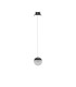 Kilda 1 Light Recessed Pendant 10W LED 3000K 800lm Black 3yrs Warranty-1