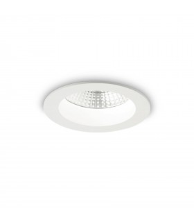 LED 1 Light Recessed Spotlight White IP44 - 1