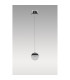 Kilda 1 Light Recessed Pendant 10W LED 3000K 800lm Black 3yrs Warranty-2