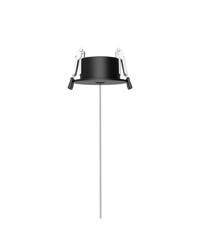 Kilda 1 Light Recessed Pendant 10W LED 3000K 800lm Black 3yrs Warranty-4
