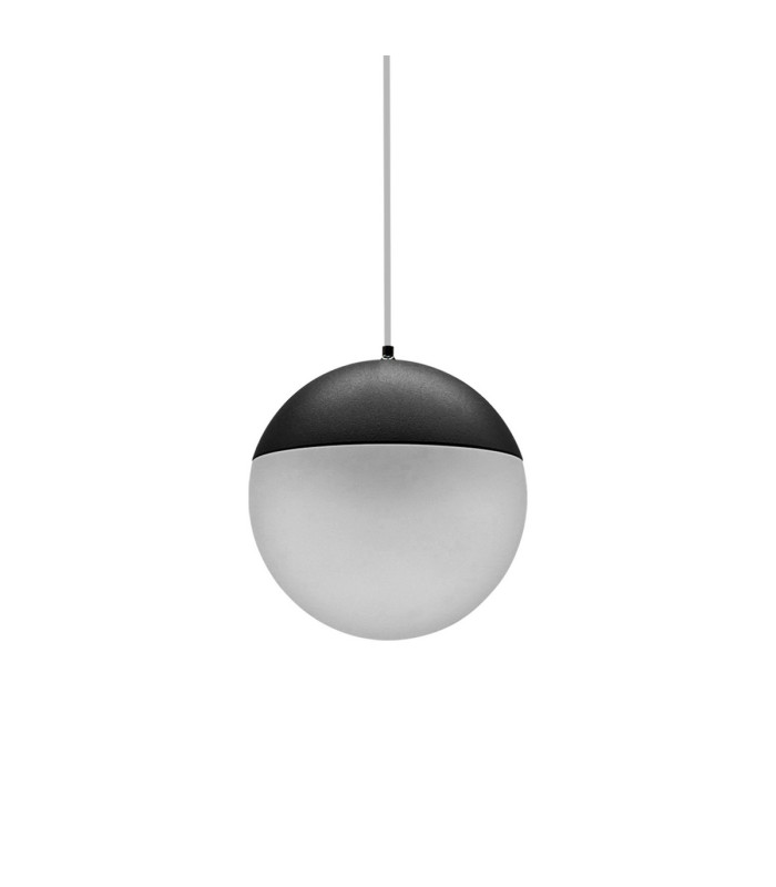 Kilda 1 Light Recessed Pendant 10W LED 3000K 800lm Black 3yrs Warranty-5