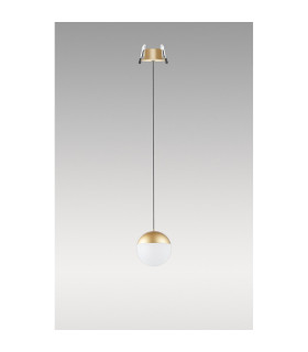 Kilda 1 Light Recessed Pendant 10W LED 3000K 800lm Gold 3yrs Warranty-2