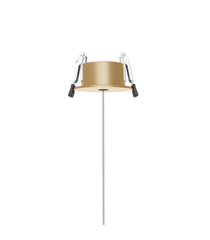 Kilda 1 Light Recessed Pendant 10W LED 3000K 800lm Gold 3yrs Warranty-3