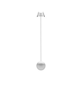 Kilda 1 Light Recessed Pendant 10W LED 3000K 800lm White 3yrs Warranty-1