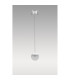 Kilda 1 Light Recessed Pendant 10W LED 3000K 800lm White 3yrs Warranty-2