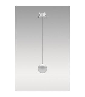 Kilda 1 Light Recessed Pendant 10W LED 3000K 800lm White 3yrs Warranty-2