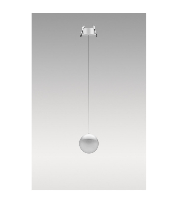 Kilda 1 Light Recessed Pendant 10W LED 3000K 800lm White 3yrs Warranty-2