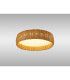 Kilimanjaro 24W LED Ceiling Light CCT 2700/4000/5000K 1700lm Beige Rattan 5yrs Warranty-2