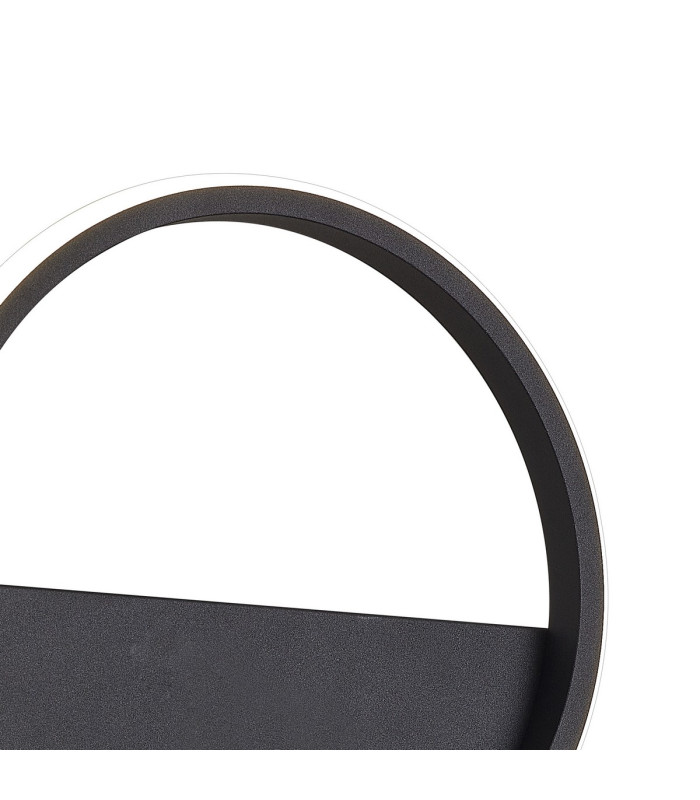 Kitesurf 20cm Wall Lamp 8W LED 3000K 640lm Black 3yrs Warranty-4