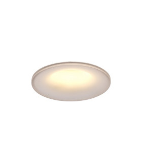 Lagos Recessed Spotlight 10cm Round GU10 (Max 12W) Cut Out 85mm White-1