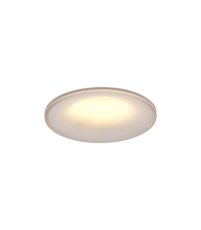Lagos Recessed Spotlight 10cm Round GU10 (Max 12W) Cut Out 85mm White-1