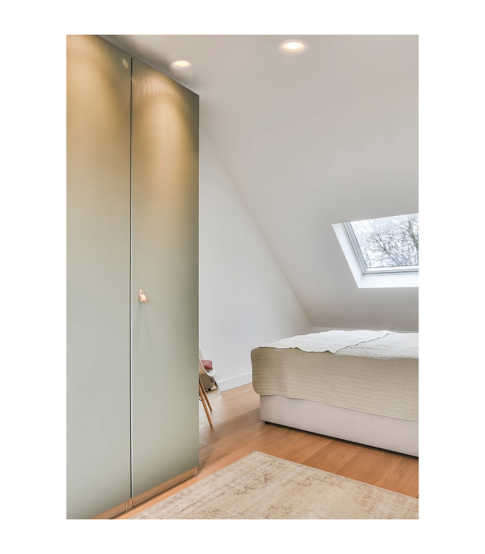 Lagos Recessed Spotlight 10cm Round GU10 (Max 12W) Cut Out 85mm White-3