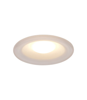 Lagos Recessed Spotlight 12cm Round GU10 (Max 12W) Cut Out 95mm White-1
