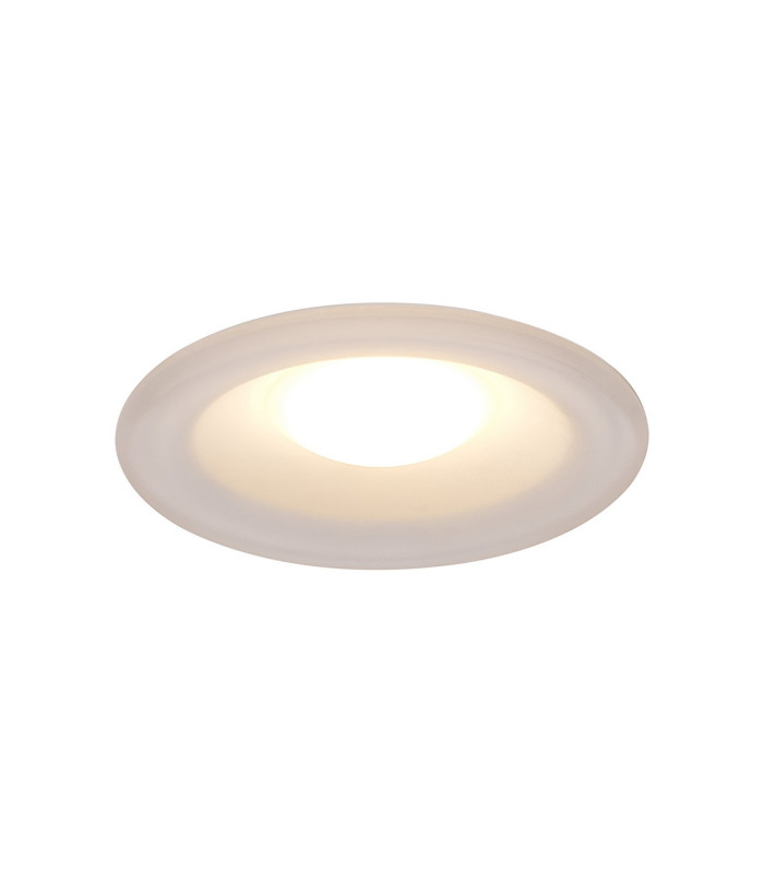 Lagos Recessed Spotlight 12cm Round GU10 (Max 12W) Cut Out 95mm White-1