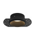 Lances Trimless Recessed Spotlight 10.5cm GU10 (Max 12W) Cut Out 62mm Black-1