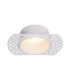 Lances Trimless Recessed Spotlight 10.5cm GU10 (Max 12W) Cut Out 62mm White-1