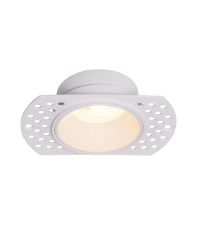 Lances Trimless Recessed Spotlight 10.5cm GU10 (Max 12W) Cut Out 62mm White-1