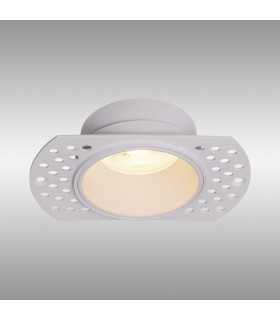 Lances Trimless Recessed Spotlight 10.5cm GU10 (Max 12W) Cut Out 62mm White-2