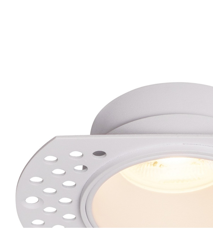 Lances Trimless Recessed Spotlight 10.5cm GU10 (Max 12W) Cut Out 62mm White-4