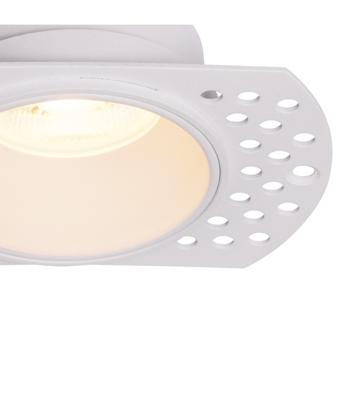 Lances Trimless Recessed Spotlight 10.5cm GU10 (Max 12W) Cut Out 62mm White-5