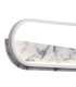 Marmol Wall Lamp Oval 20W LED 3000K 1800lm White Marble/White 3yrs Warranty-6