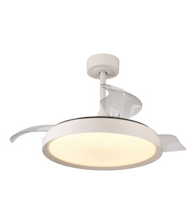 Mistral 50W LED Dimmable Ceiling Light With Built-In 30W DC Fan 2700-5000K Remote Control 3200lm White 5yrs Warranty-1