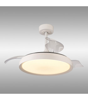 Mistral 50W LED Dimmable Ceiling Light With Built-In 30W DC Fan 2700-5000K Remote Control 3200lm White 5yrs Warranty-2