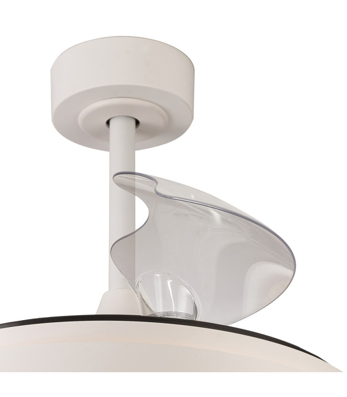 Mistral 50W LED Dimmable Ceiling Light With Built-In 30W DC Fan 2700-5000K Remote Control 3200lm White 5yrs Warranty-3
