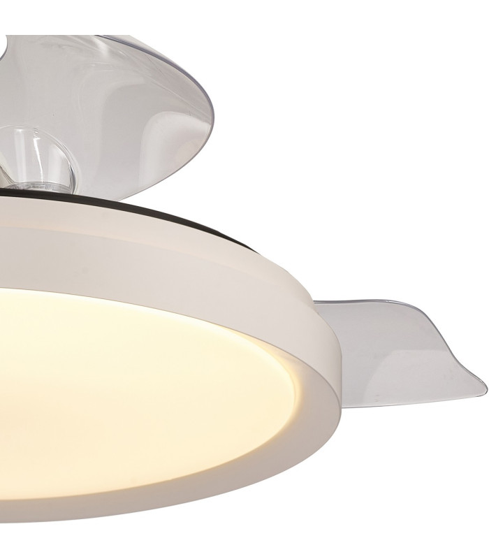 Mistral 50W LED Dimmable Ceiling Light With Built-In 30W DC Fan 2700-5000K Remote Control 3200lm White 5yrs Warranty-4