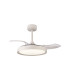 Mistral Mini 40W LED Dimmable Ceiling Light With Built-In 28W DC Fan 2700-5000K Remote Control 2500lm White 5yrs Warranty-1