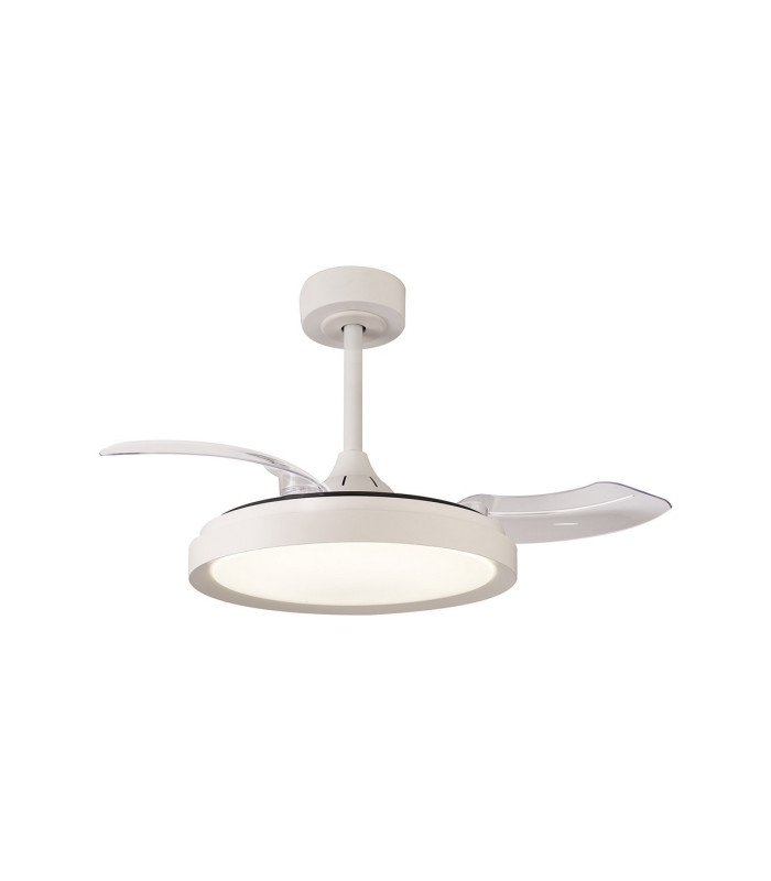 Mistral Mini 40W LED Dimmable Ceiling Light With Built-In 28W DC Fan 2700-5000K Remote Control 2500lm White 5yrs Warranty-1