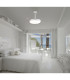 Mistral Mini 40W LED Dimmable Ceiling Light With Built-In 28W DC Fan 2700-5000K Remote Control 2500lm White 5yrs Warranty-3