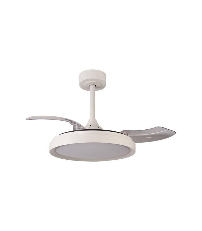 Mistral Mini 40W LED Dimmable Ceiling Light With Built-In 28W DC Fan 2700-5000K Remote Control 2500lm White 5yrs Warranty-4