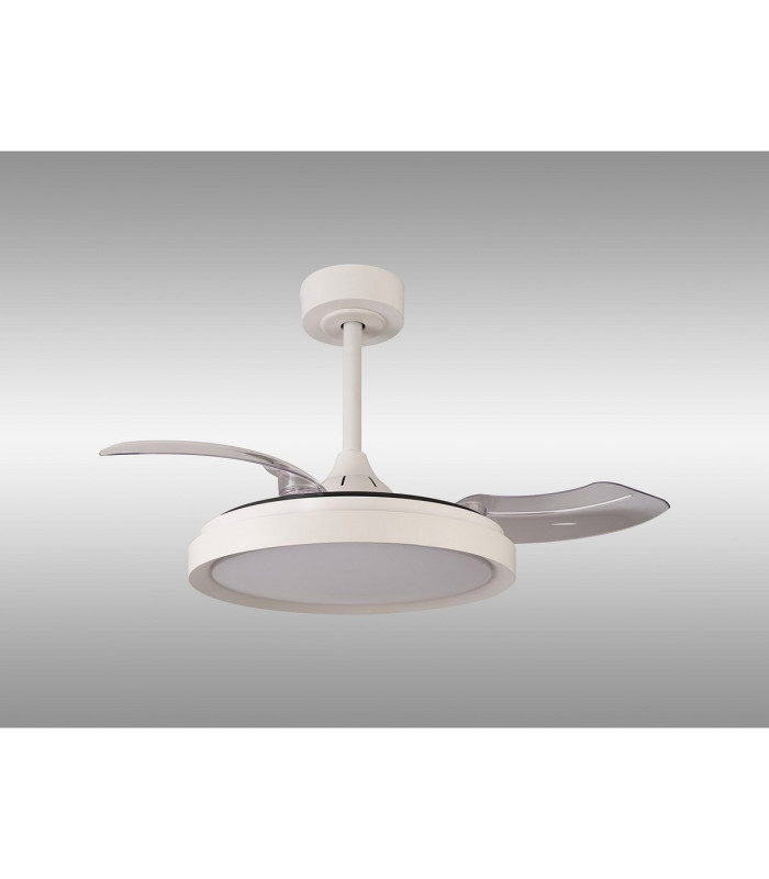 Mistral Mini 40W LED Dimmable Ceiling Light With Built-In 28W DC Fan 2700-5000K Remote Control 2500lm White 5yrs Warranty-10