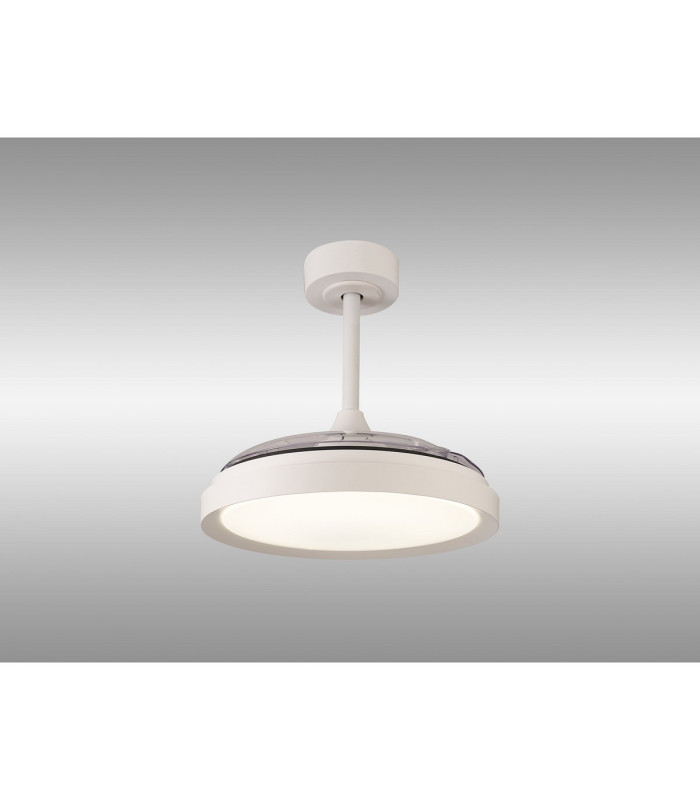 Mistral Mini 40W LED Dimmable Ceiling Light With Built-In 28W DC Fan 2700-5000K Remote Control 2500lm White 5yrs Warranty-11