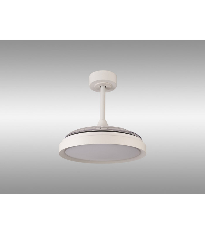 Mistral Mini 40W LED Dimmable Ceiling Light With Built-In 28W DC Fan 2700-5000K Remote Control 2500lm White 5yrs Warranty-12
