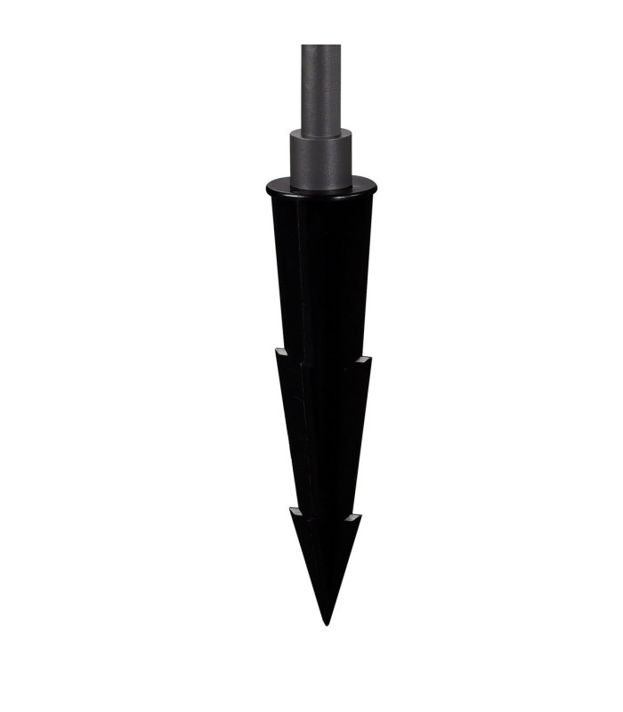 Nagano Bollard 7W LED 3000K 740lm IP65 Sand Black 3yrs Warranty-5