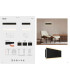 Nelson Wall Light 16W LED CCT Switchable 2700/3200/4000K 1080lm Black 3yrs Warranty-3