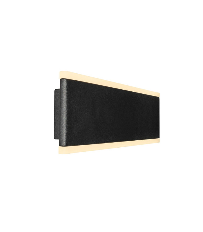 Nelson Wall Light 24W LED CCT Switchable 2700/3200/4000K 1800lm Black 3yrs Warranty-4