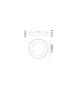 Niseko II Ring Ceiling 38cm 30W LED 2700K-5000K Tuneable 2250lm Remote Control & APP Gold 3yrs Warranty-5
