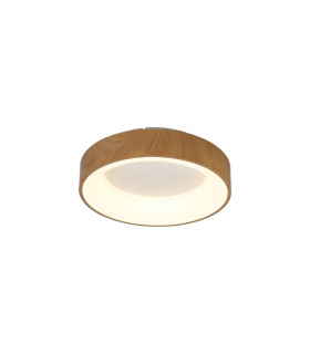Niseko II Ring Ceiling 38cm 30W LED 2700K-5000K Tuneable 2250lm Remote Control & APP Wood 3yrs Warranty-1