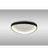 Niseko II Triangular Ceiling 42cm 38W LED 2700K-5000K Tuneable 2500lm Remote Control Black 3yrs Warranty-2