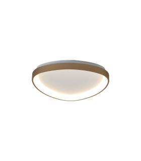 Niseko II Triangular Ceiling 42cm 38W LED 2700K-5000K Tuneable 2500lm Remote Control Gold 3yrs Warranty-1