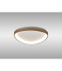 Niseko II Triangular Ceiling 42cm 38W LED 2700K-5000K Tuneable 2500lm Remote Control Gold 3yrs Warranty-2