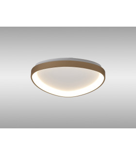 Niseko II Triangular Ceiling 42cm 38W LED 2700K-5000K Tuneable 2500lm Remote Control Gold 3yrs Warranty-2